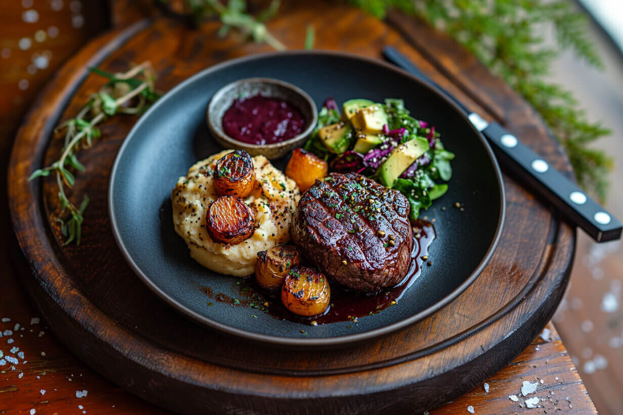 Rinderfilet im Herrenhaus Tüschow