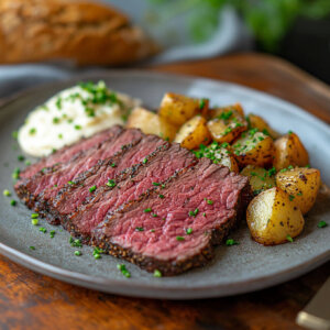 Roastbeef im Herrenhaus Tüschow